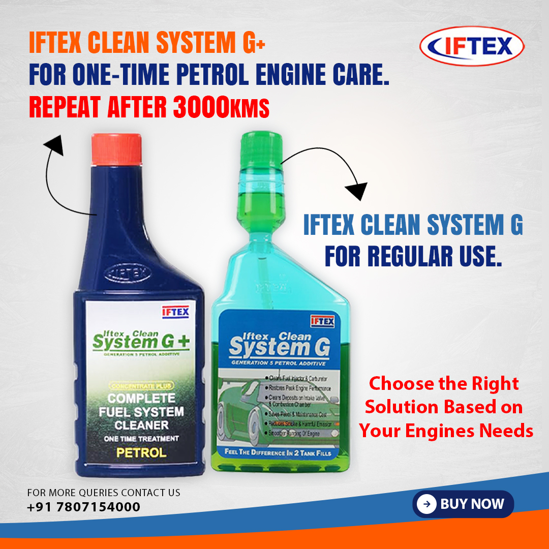 iftexoil's tweet image. Petrol engines need more than just fuel.
🔹 Iftex Clean System G+ – A one-time treatment 
🔹 Iftex Clean System G – Ideal for regular use to help reduce carbon deposits, reduce black smoke, and support everyday performance.

#petrolenginecare #throttleresponse #engineboost #IFTEX