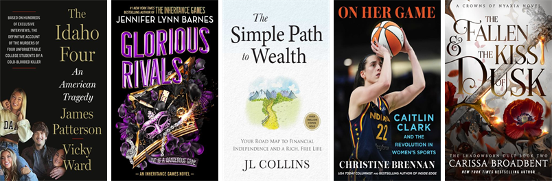 SpfldMassLib's tweet image. This week the Springfield City Library has 179 new books.  New items include The Idaho Four, Glorious Rivals, The Simple Path to Wealth, On Her Game, The Fallen &amp;amp; the Kiss of Dusk, Confronting Evil, Everyone Is Lying to You, and How to Win at Chess. wowbrary.org/nu.aspx?p=3932…