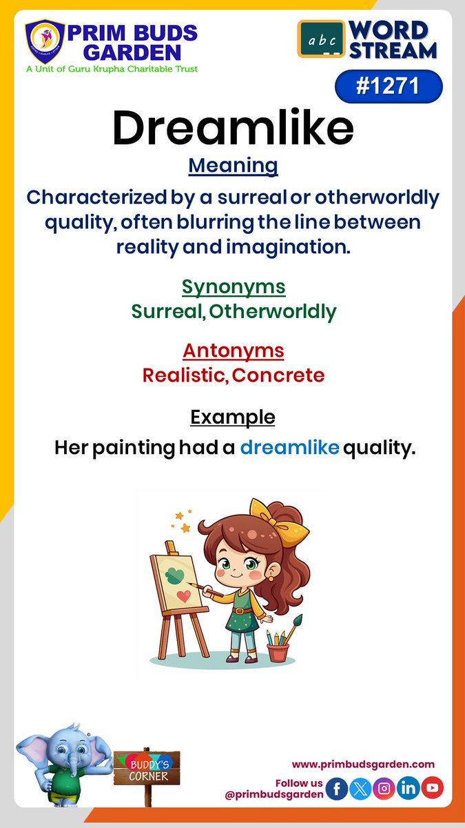 Todays Word Stream !
#primbudsgardenschools #PrimBudsGarden #bestschool #preschool #IGCSE #cambridgeSchool #CBSE #school #learning #schooltime #kids #didyouknow #facts #perumbakkam #washermenpet #tollgate #tiruvottiyur #Tamilnadu
#earthquake #GentleParenting #SelfCare