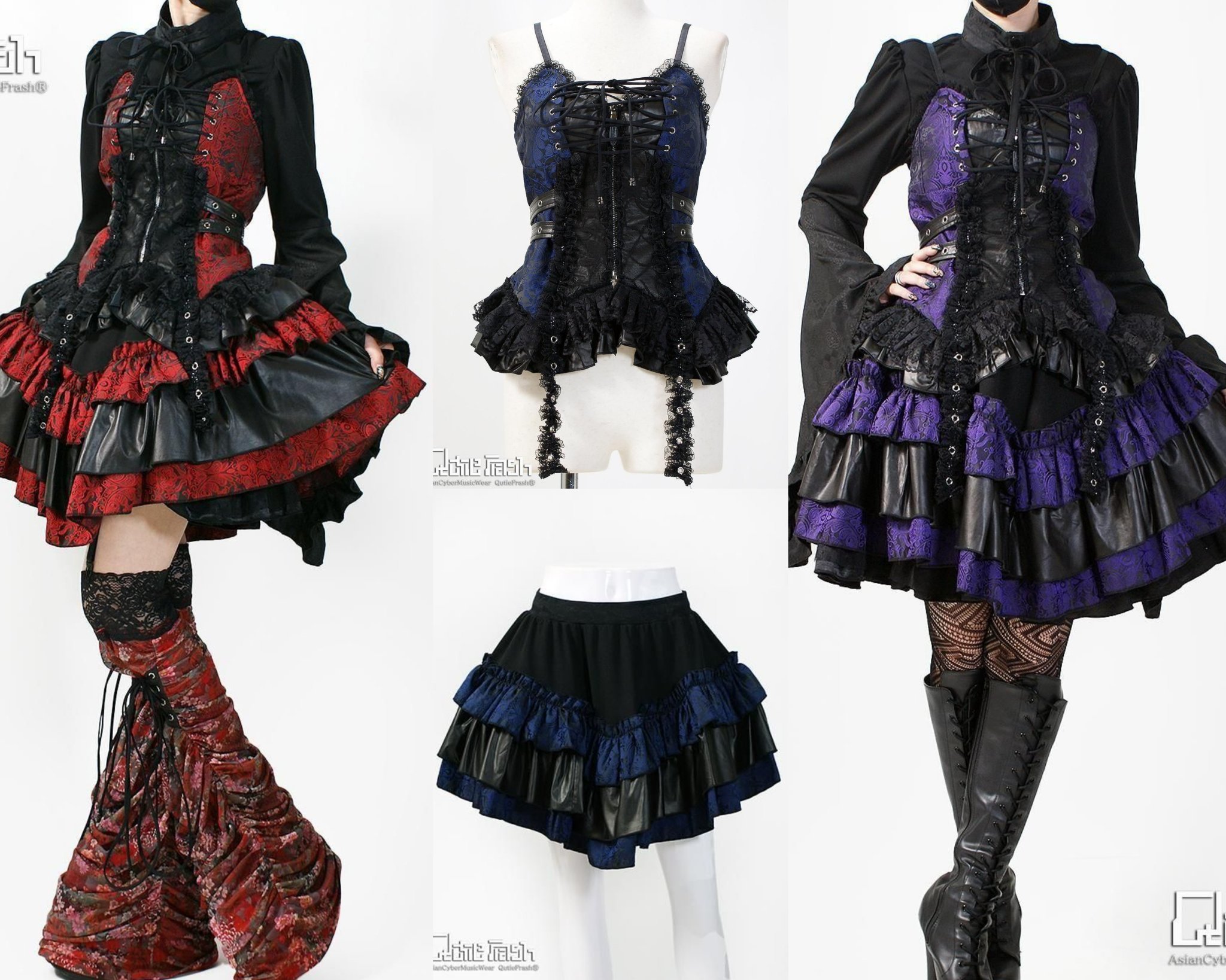 QutieFrash 美品 トップス Qutie Frash（キューティフラッシュ）の古着 ゴス美品！ (Page 4)