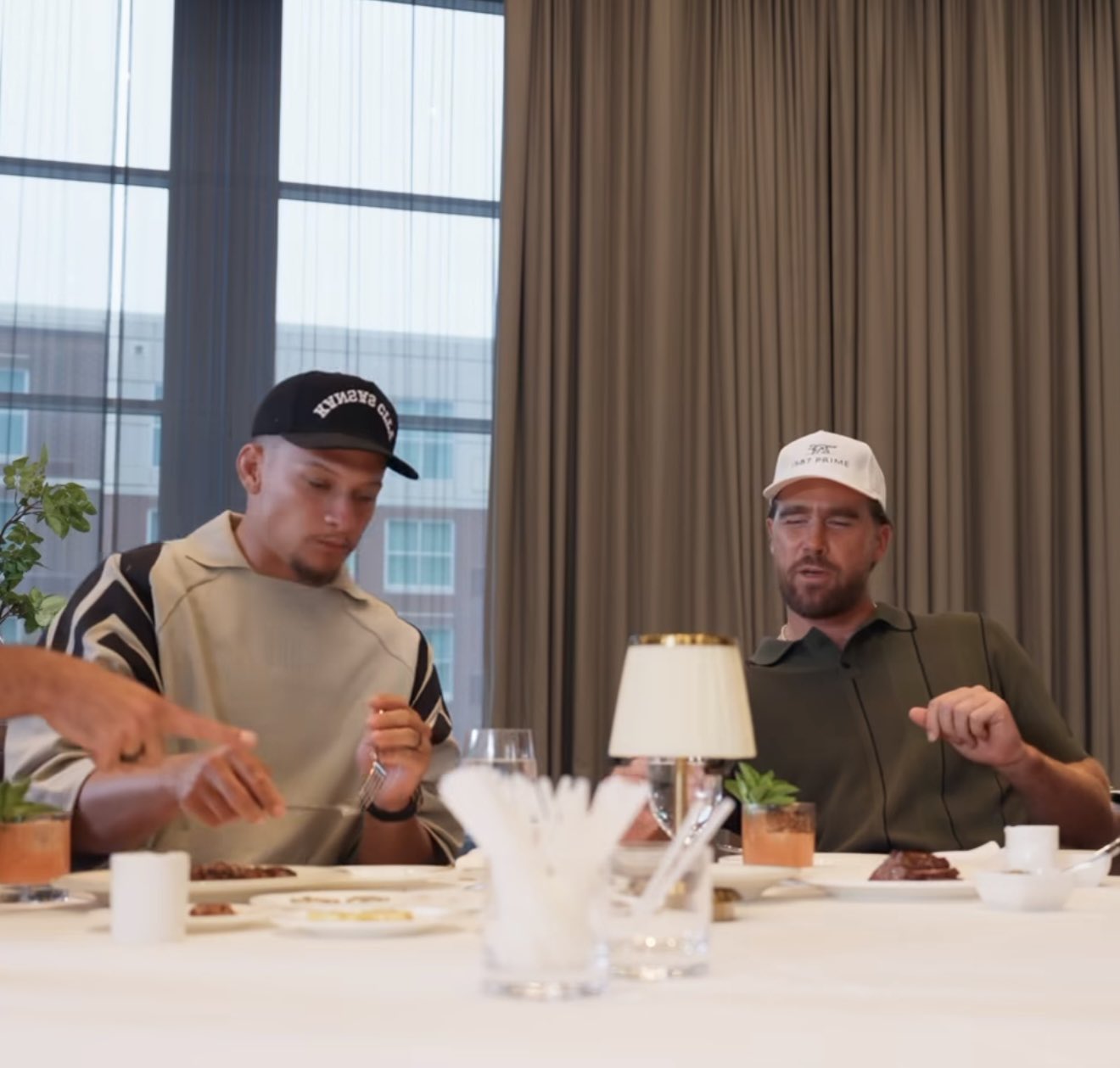 BBQ Chiefs on X: "Patrick and Travis tasting for their new restaurant  @1587Prime https://t.co/D50r1WRoCW" / X