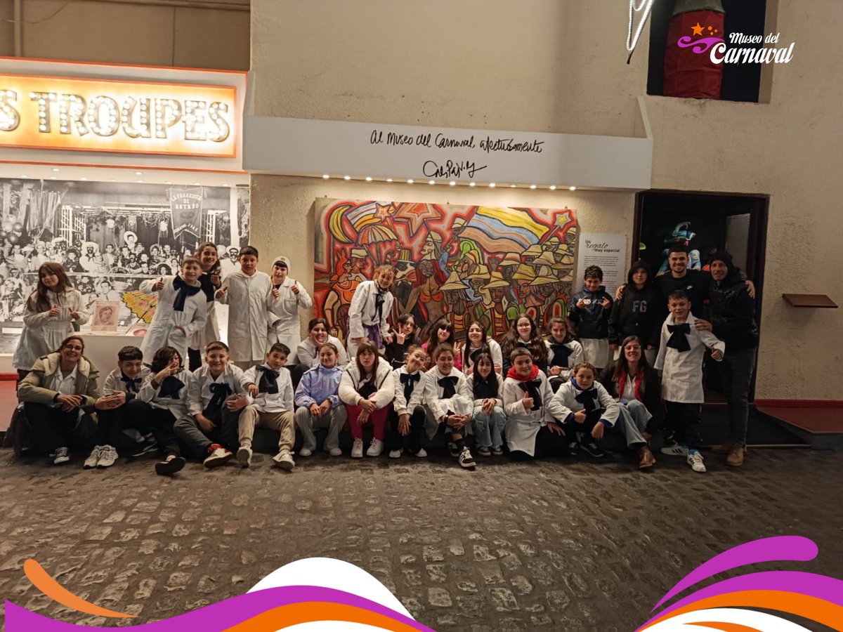 TALLERES EDUCATIVOS

Gracias a los sextos de la Escuela n.º 110 Joaquín Suárez, de Canelones, que nos acompañaron hoy.