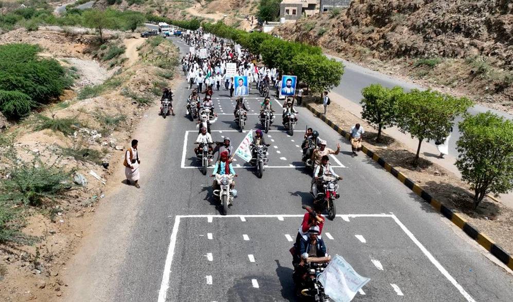 متابعات أخبارية

 الحوثيون يُدشّنون العام الدراسي الجديد في حجة بفعاليات تمجيد وتجنيد.