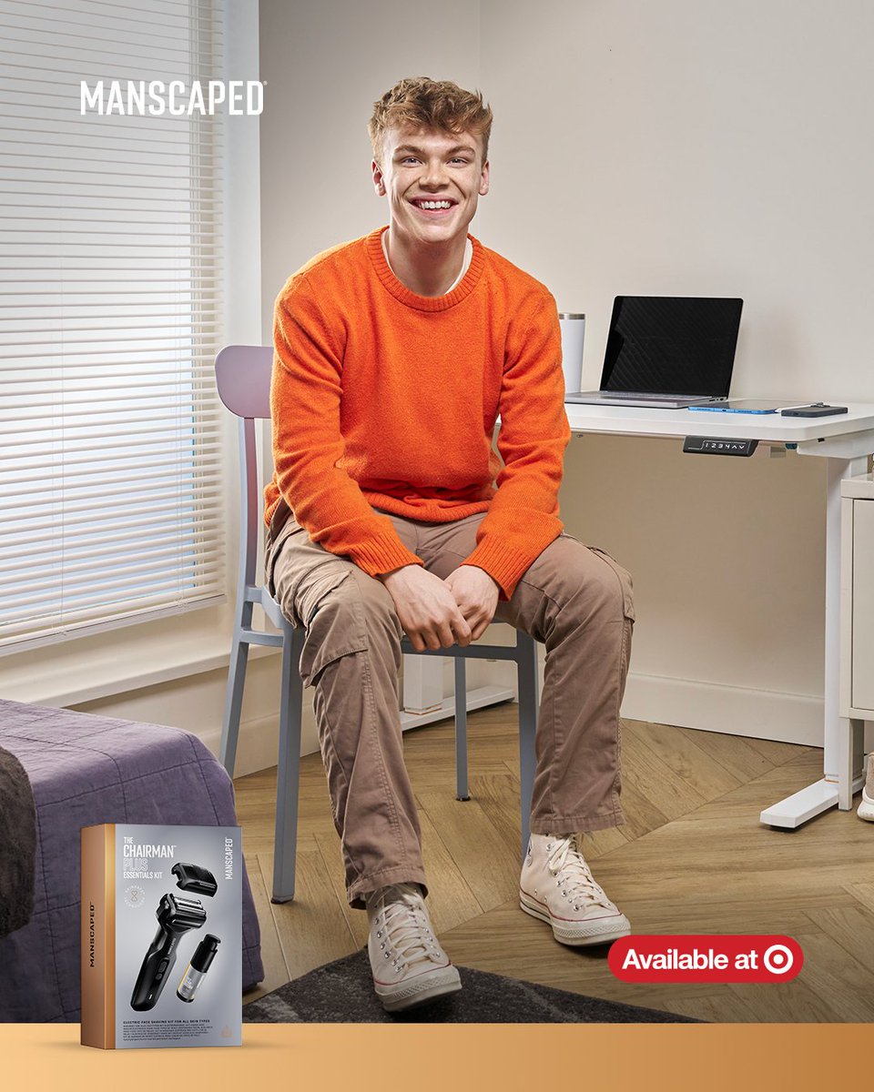 manscaped's tweet photo. College is fast approaching! Head into our retail partners to be sure you return to campus with all the essentials 😎 https://t.co/y9h4MWZsAi