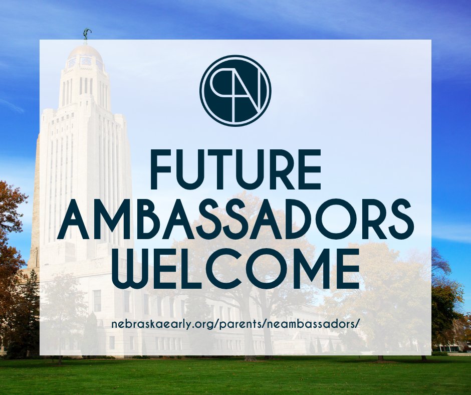 🎉 Interview spots for the Parent Ambassador Class of 2026 are now full!

Missed your chance to apply? Stay in the loop by submitting your interest for future opportunities:
🔗 nebraskaearly.org/parents/neamba…