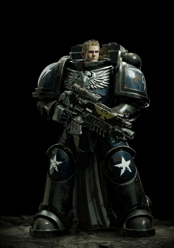 Xavre Severic, Space Marine Art by Vincentius Matthew