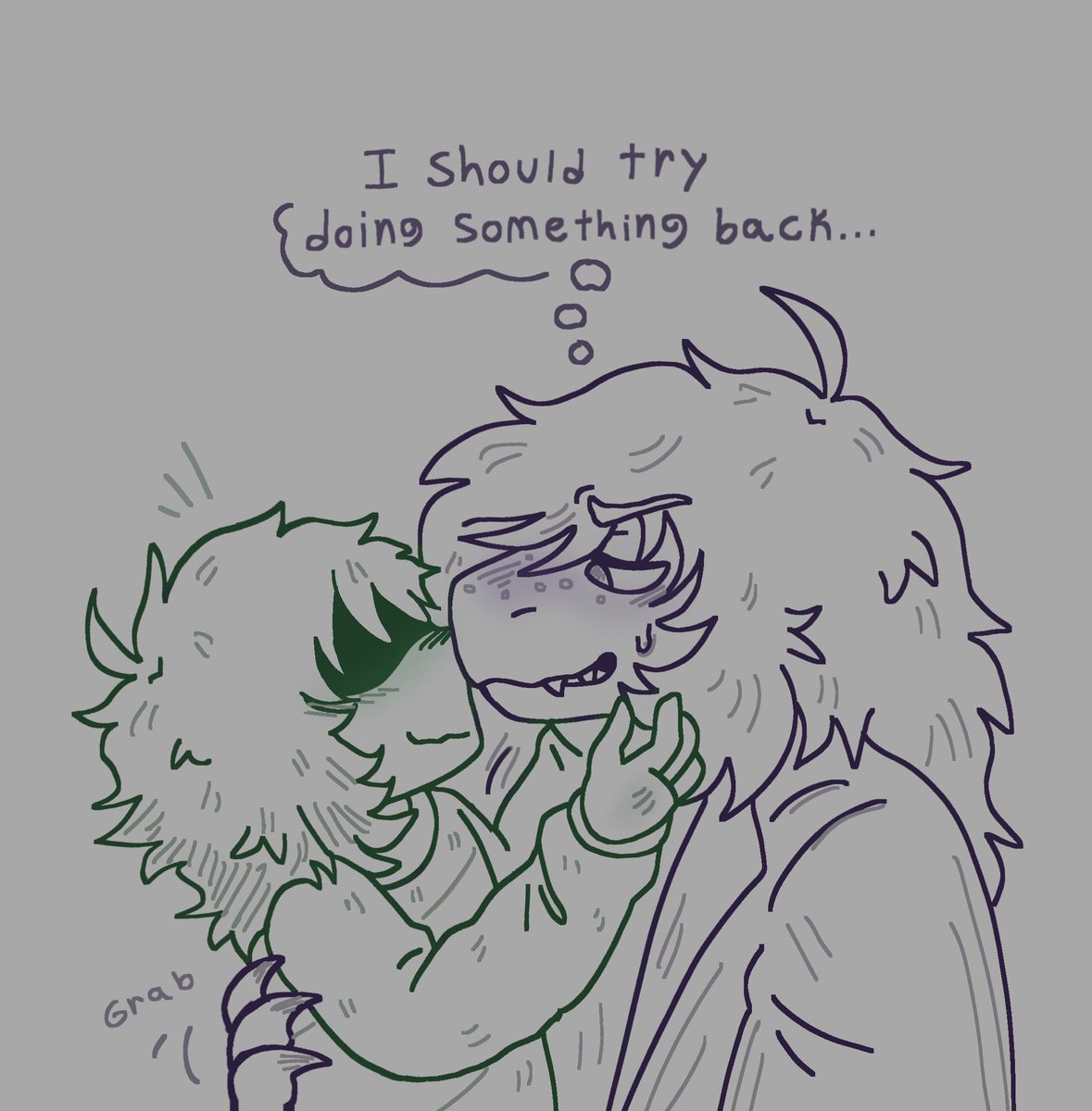 mythimal_art's tweet image. Chomp (1/3) #krusie #deltarune #deltarunefanart