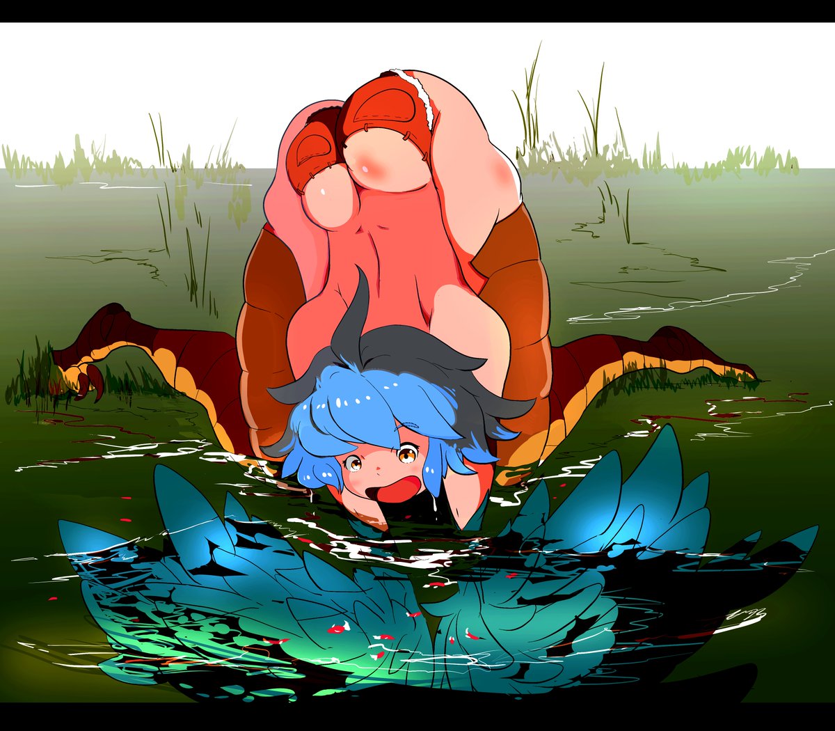🍗🐟🍗
#モンスター娘のいる日常