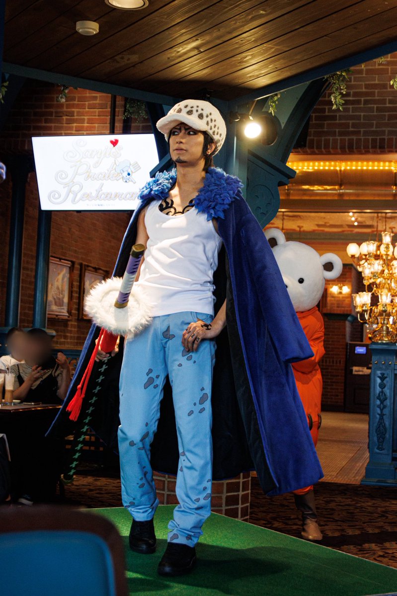 USJ ワンピース ロー ベポ ベポには甘いロー🐯 #USJファン #サンレス #USJワンピース #サンジの