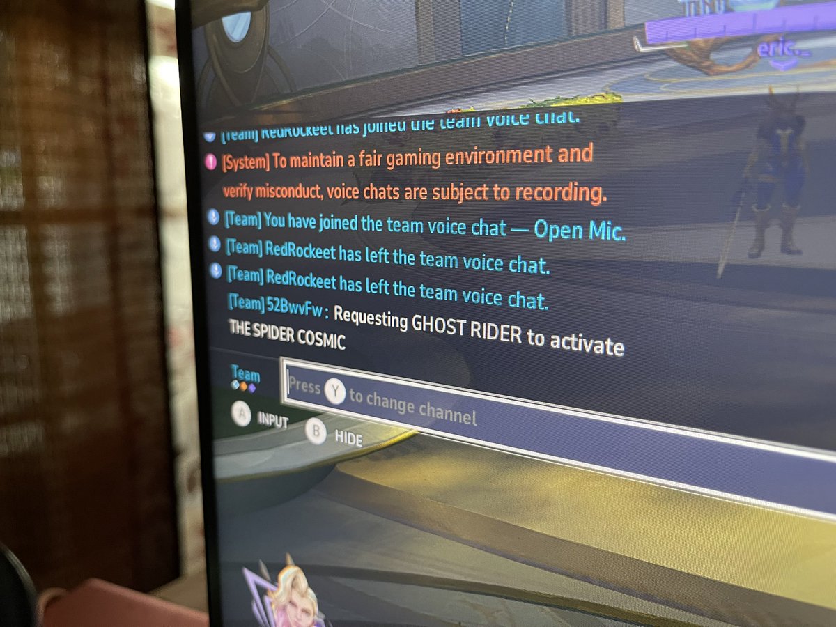 AlyssaRylee11's tweet photo. @INicko8 just happened in game https://t.co/HG1S1EyCps