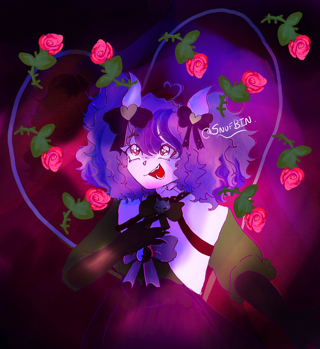 snufbin's tweet photo. I drew some #ironmouseart 🌹🌹

I'm very proud of this one. https://t.co/r19i8vl4TN