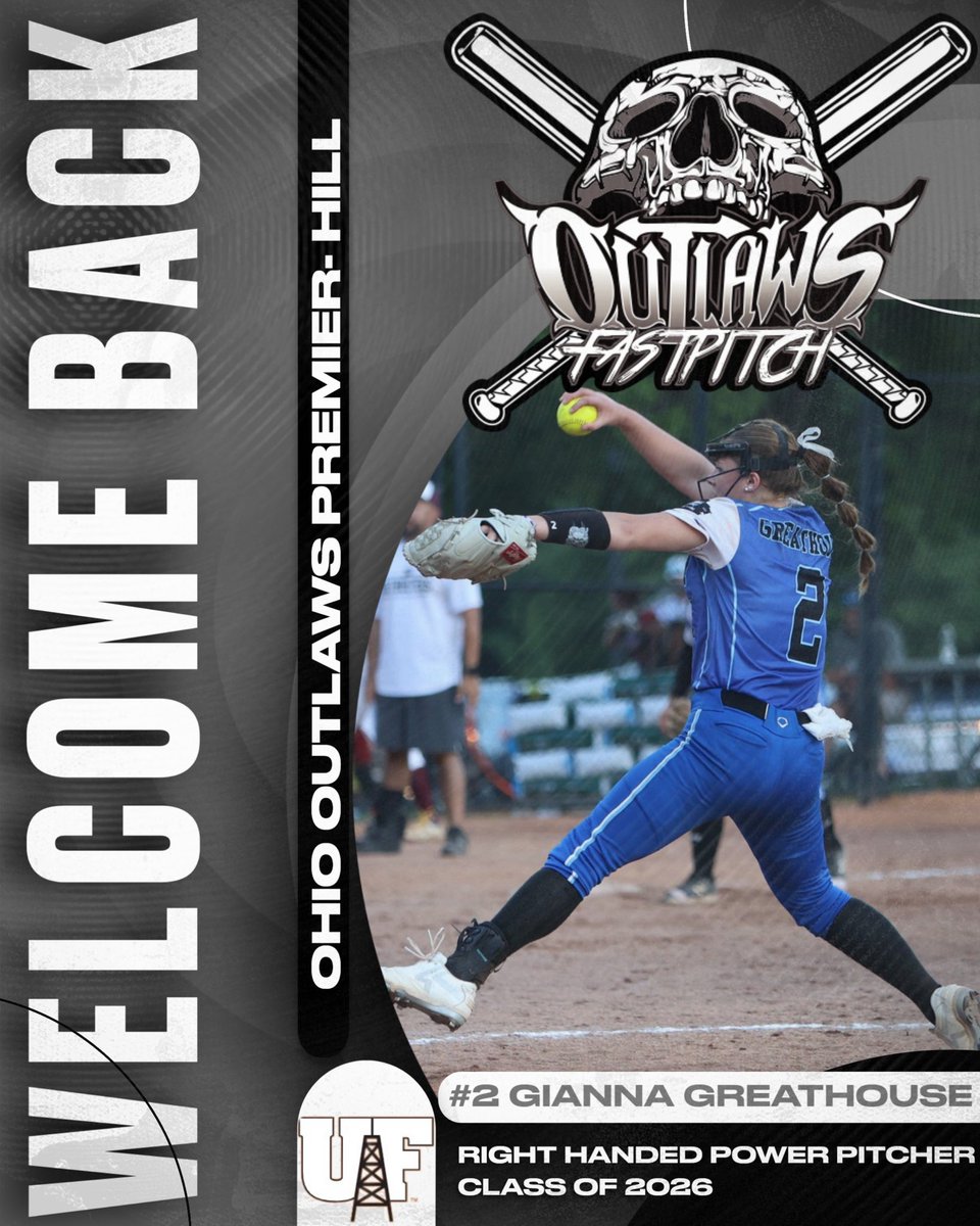 (Coach Jeff) Cincy Doom Premier- Hill (@coachjeffhill) on Twitter photo Welcome Back <a href="/UFOilerSoftball/">Findlay Softball</a> Commit <a href="/giannagreathou1/">Gianna Greathouse 2026,</a>
Gianna is an Absolute MONSTER in the circle! Brings the GAS! Excited to see her keep growing with our team & continue to help lead them with our other pitchers.
Welcome Back G & The Greathouse Family!
WE>Me Welcome Back <a href="/UFOilerSoftball/">Findlay Softball</a> Commit <a href="/giannagreathou1/">Gianna Greathouse 2026,</a>
Gianna is an Absolute MONSTER in the circle! Brings the GAS! Excited to see her keep growing with our team & continue to help lead them with our other pitchers.
Welcome Back G & The Greathouse Family!
WE>Me