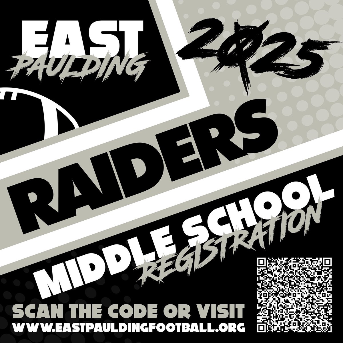 Van Spence (@vanspence10) on Twitter photo Jr Raider Registration is still open. Come give football a shot. <a href="/EPHSRecruiting/">EPHSRecruitsFB</a> <a href="/pauldingboe/">Paulding County School District</a> <a href="/eastpauldinghs/">East Paulding HS</a> <a href="/EPHS_RaidersFB/">EPHS Raider Football TD Club</a> Jr Raider Registration is still open. Come give football a shot. <a href="/EPHSRecruiting/">EPHSRecruitsFB</a> <a href="/pauldingboe/">Paulding County School District</a> <a href="/eastpauldinghs/">East Paulding HS</a> <a href="/EPHS_RaidersFB/">EPHS Raider Football TD Club</a>