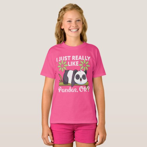 I Just Really Like Pandas OK Funny Cute Animal T-Shirt zazzle.com/i_just_really_… via <a href="/zazzle/">Zazzle Inc.</a>