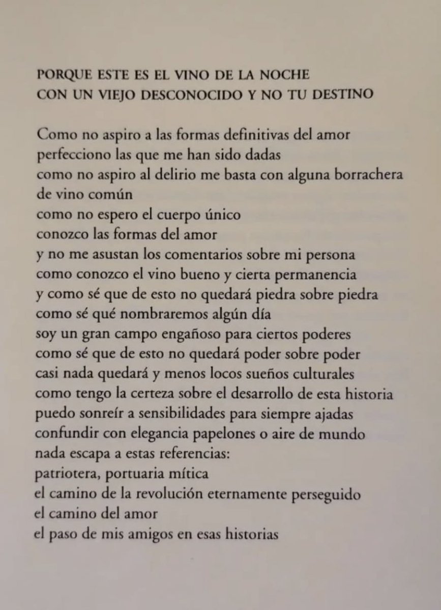 rastreando encontré este poema de Juana Bignozzi que no se puede creer. no veo la hora de que se edite el segundo volumen de su poesía completa