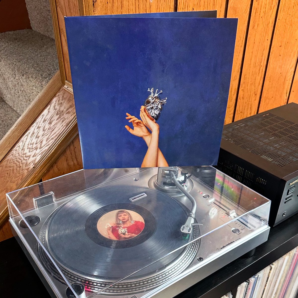 A beautiful voice, a beautiful personality. Just an overall beautiful person inside and out. 

Aurora’s “What Happened to the Heart?” on clear double vinyl.