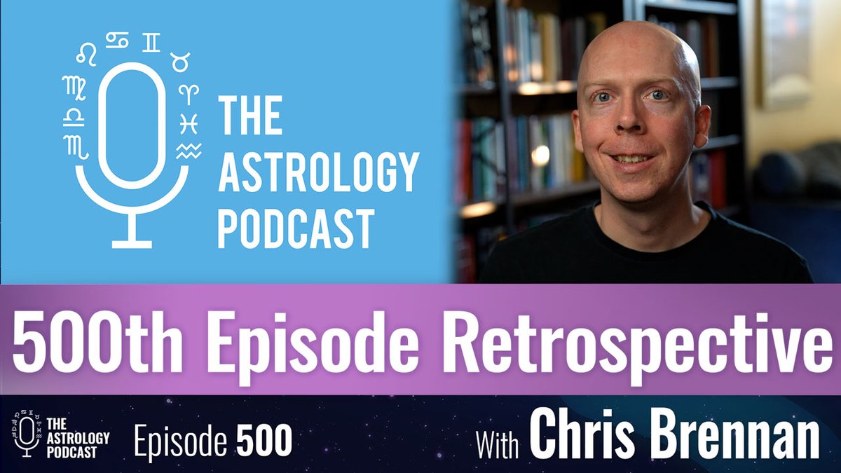 AstrologyCast's tweet image. Celebrating 500 episodes of The Astrology Podcast!
youtu.be/vJbFI8xXxpU