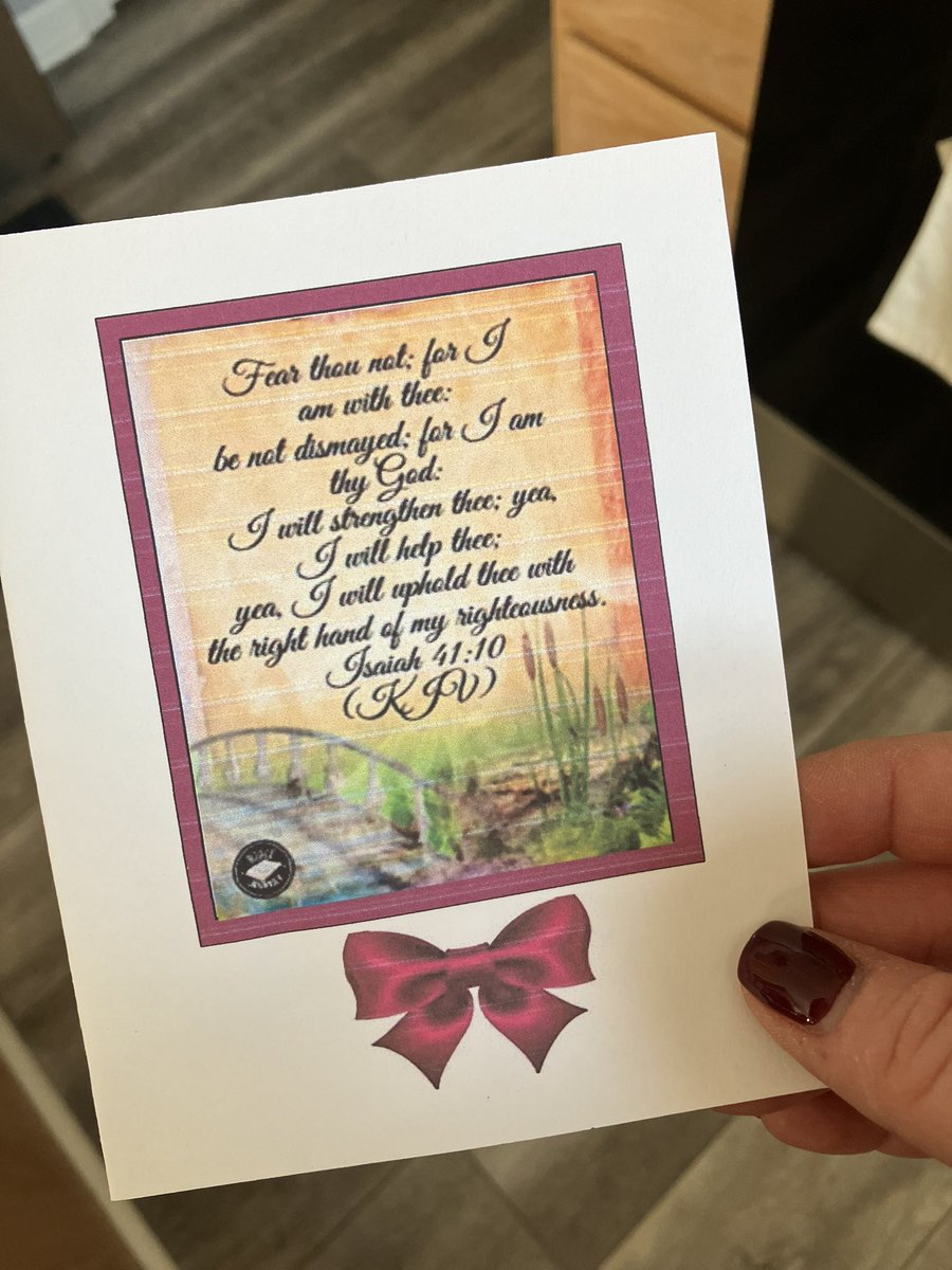 God knows when to send something in the mail #rightOnTimeGod