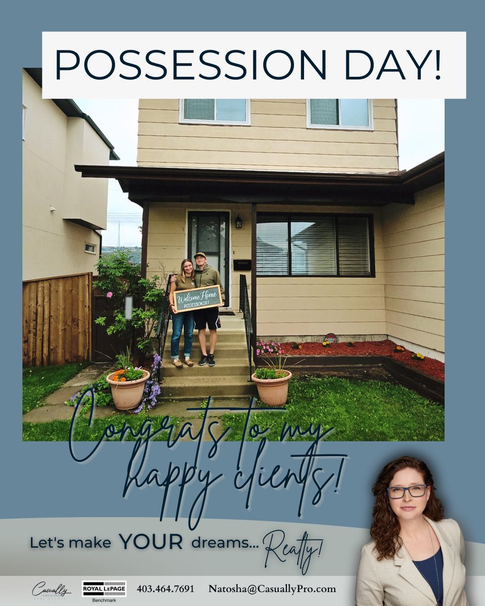 CasuallyProRE's tweet image. They won the house in multiples, got room for the dog, and had a blast driving the U-Haul. Big win for this first-time buyer crew!

Let&apos;s make YOUR dreams... Realty!
#casuallypro #dreamstorealty #PossessionDay #DogFriendlyDesign #MovingDayVibes #MultipleOffers