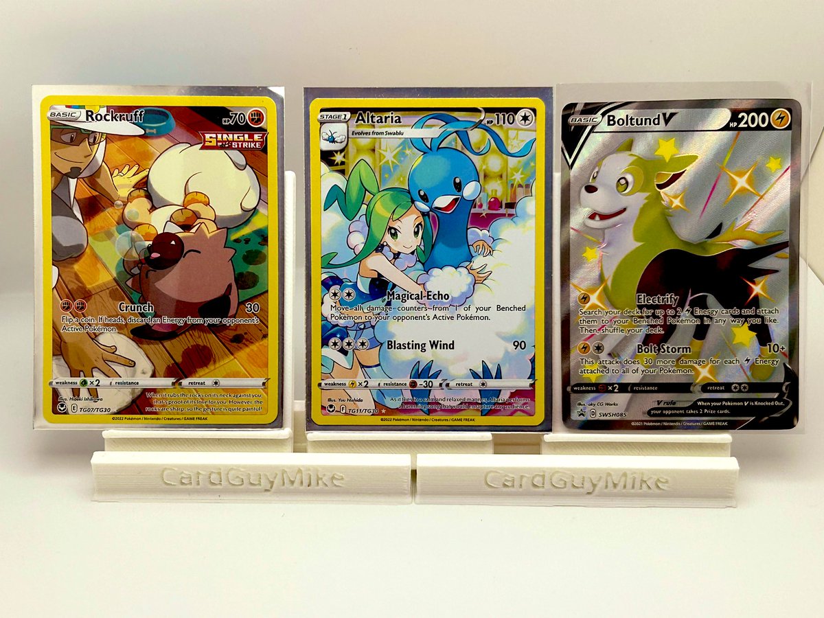 CGMPokeStacks ($5bmwt $1 pwe)

Wyrdeer $1.25
Hisuian goodra $1.5
passimian $1
rockruff $2
altaria $2.75
boltund $0.5