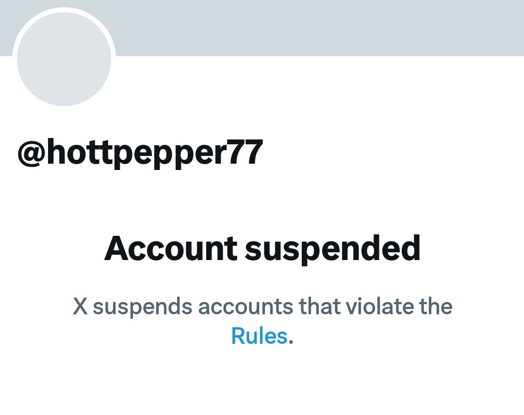 Thank you so very much for reporting the account impersonating me. Ya'll are the best on X, truly. ❤️

 It's been suspended.