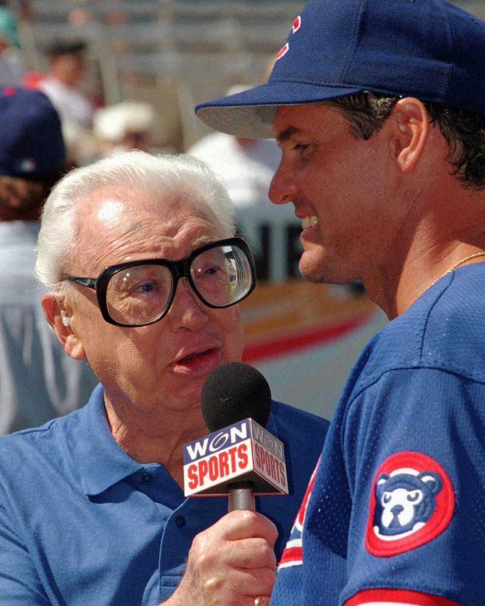 For pretty much the entire decade of the 80’s, these two men defined my afternoons from April through September (with a couple of Octobers thrown in). Definitely the good ole days for me.