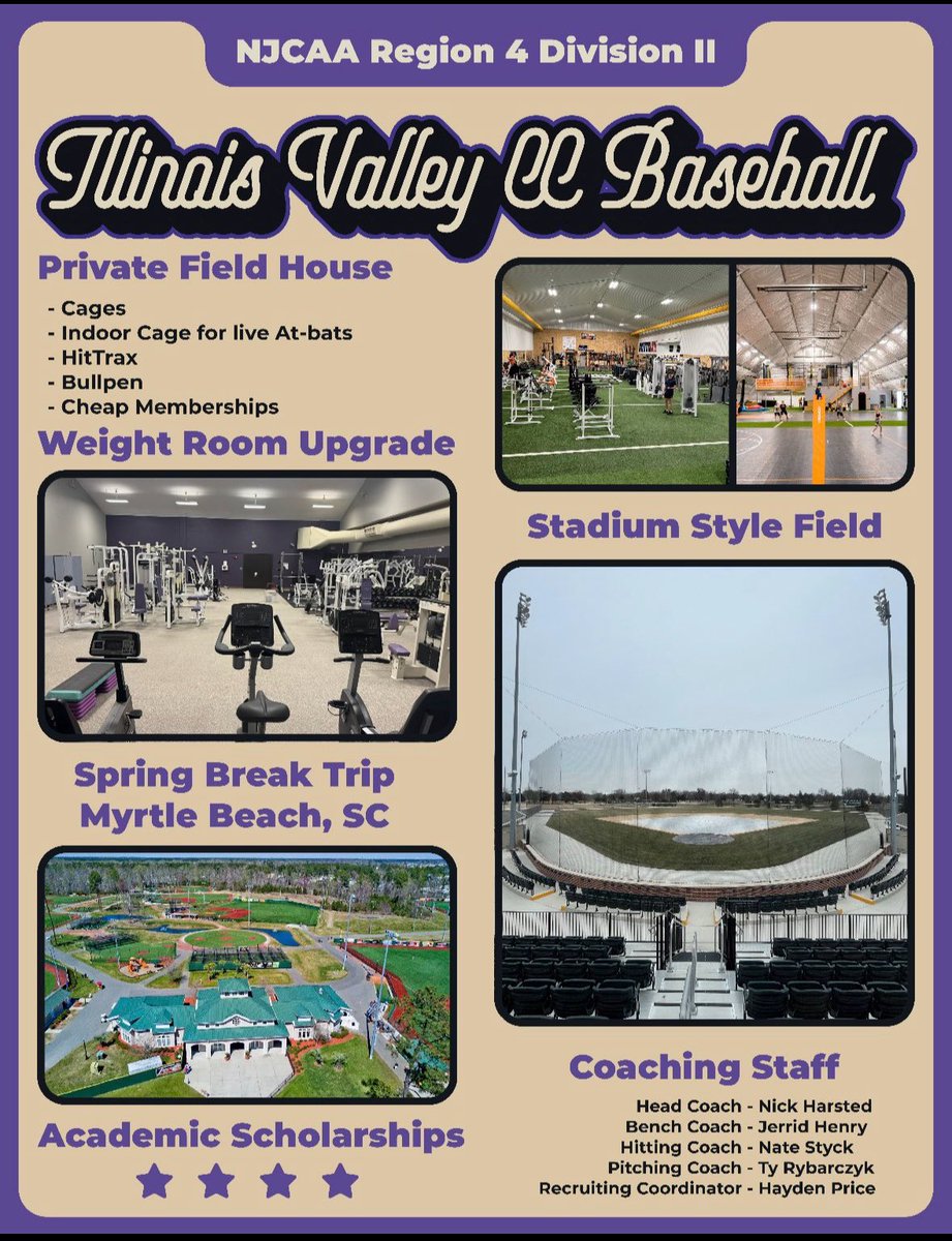 Haydon Price (@pricehaydon) on Twitter photo 2026βs βΌοΈ
Illinois Valley Community College (NJCAA Region 4 Division II) is looking to bring in impact players for our 2026 class
DM me for an opportunity to come compete in the Valley! π¦
<a href="/IVBaseball01/">Illinois Valley CC Baseball</a> <a href="/Juco_Spotlight/">Juco Baseball Spotlight</a> <a href="/JUCOuncommitted/">JUCO Uncommitted</a> <a href="/jucoroute/">#JucoRoute</a> 2026βs βΌοΈ
Illinois Valley Community College (NJCAA Region 4 Division II) is looking to bring in impact players for our 2026 class
DM me for an opportunity to come compete in the Valley! π¦
<a href="/IVBaseball01/">Illinois Valley CC Baseball</a> <a href="/Juco_Spotlight/">Juco Baseball Spotlight</a> <a href="/JUCOuncommitted/">JUCO Uncommitted</a> <a href="/jucoroute/">#JucoRoute</a>