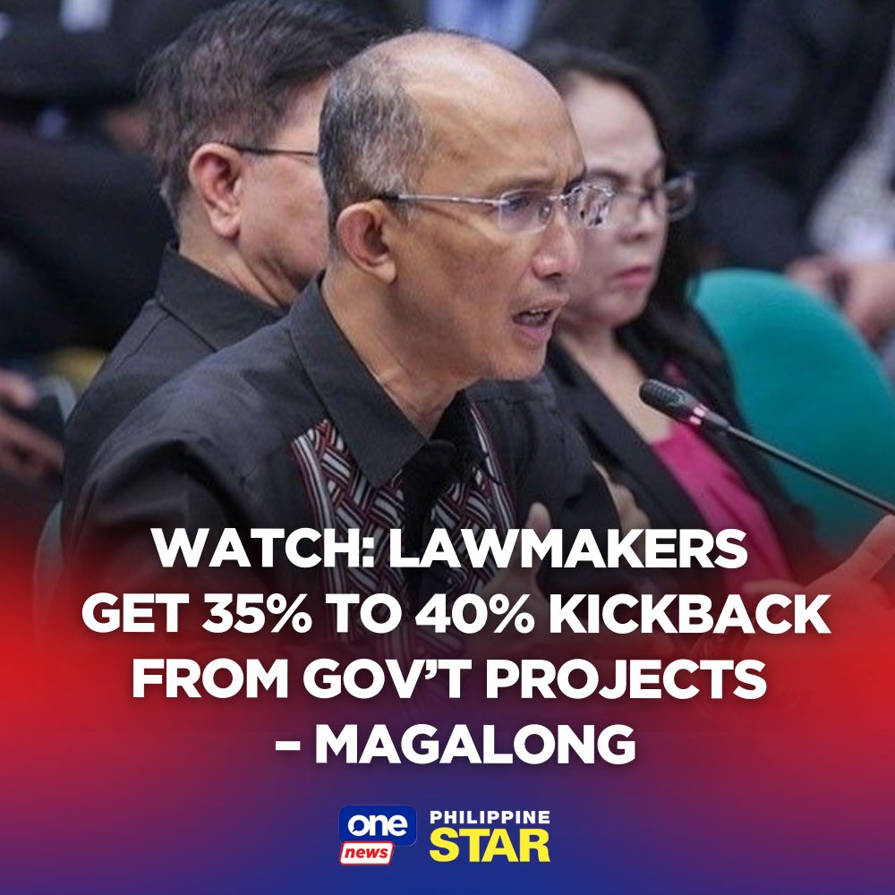 The Philippine Star (@philippinestar) on Twitter photo #Storycon | Baguio City Mayor Benjamin Magalong has raised the alarm over what he described as a “highly organized” corruption scheme in government projects, allegedly involving collusion between contractors and bidding agencies. tinyurl.com/49674tdp | via <a href="/onenewsph/">ONE News PH</a> #Storycon | Baguio City Mayor Benjamin Magalong has raised the alarm over what he described as a “highly organized” corruption scheme in government projects, allegedly involving collusion between contractors and bidding agencies. tinyurl.com/49674tdp | via <a href="/onenewsph/">ONE News PH</a>