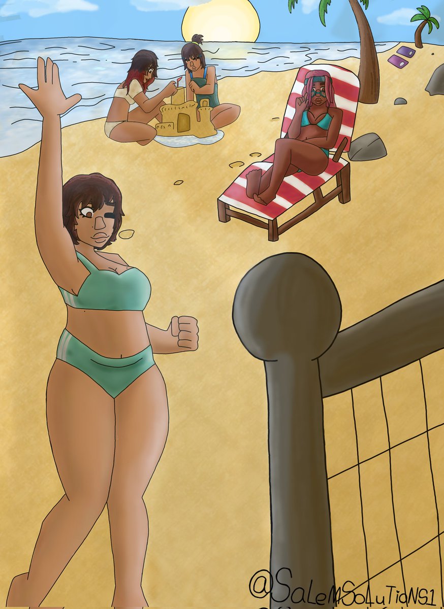 SalemSolutions1's tweet image. Hello!! These are the images I drew for this Zine :33

#ApexSwimSuitEdition
#ApexLegends