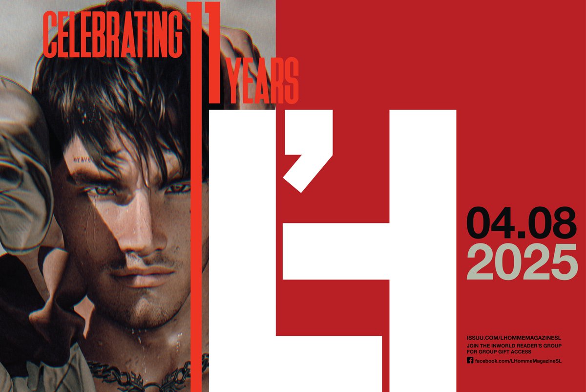 L'homme Magazine SL AUGUST 2025 Teaser #flickr flic.kr/p/2rjveYi  <a href="/moonslblog/">moon</a>