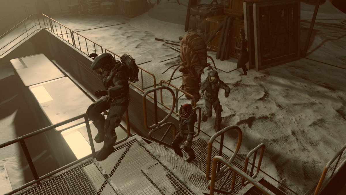 スぺフロチューズデー「ホラー」用に漁ったスクショの没ネタです
フナムシコスチューム大好きでたくさん撮っていました😄
タイタン行ったらまたやりたいなぁ✨
#starfield #monstercostume