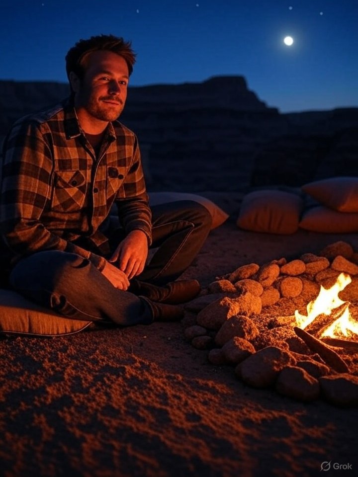 Winding down. And waiting for goodnight echoes from the canyons.