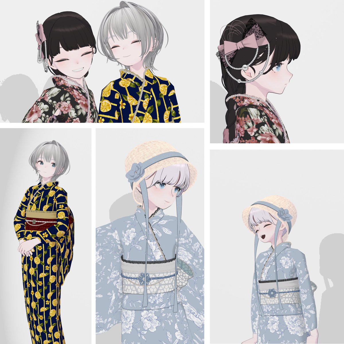 【新商品情報】

「暑中お見舞い申し上げます。」

暑さ厳しき折、涼やかな装いのお供に──
 YUKATA for Lapwing の商品ページを公開開始しました。

選べる19柄と、重ね襟・帯留めなど豊富な着付け小物で、上品にもかわいくも着こなせるセットです。