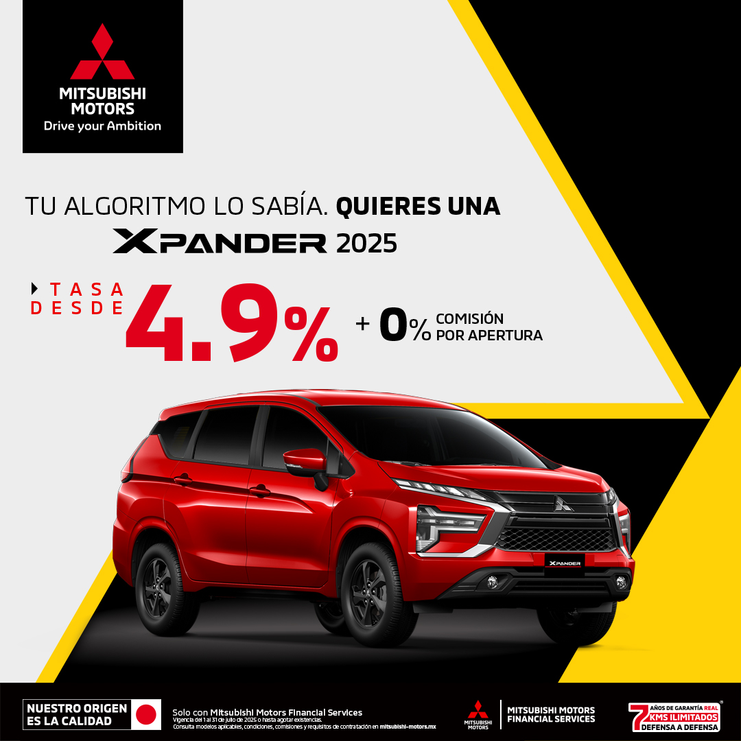 Tu algoritmo sabe que el tiempo de aprovechar la oferta se acaba. Estrena ya tu #Mitsubishi: bit.ly/44yne6D
