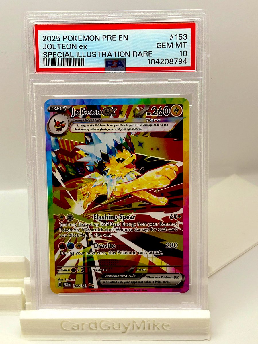 CGMPokeStacks ($5bmwt $1 pwe)

Jolteon EX 153 PSA 10  $430
