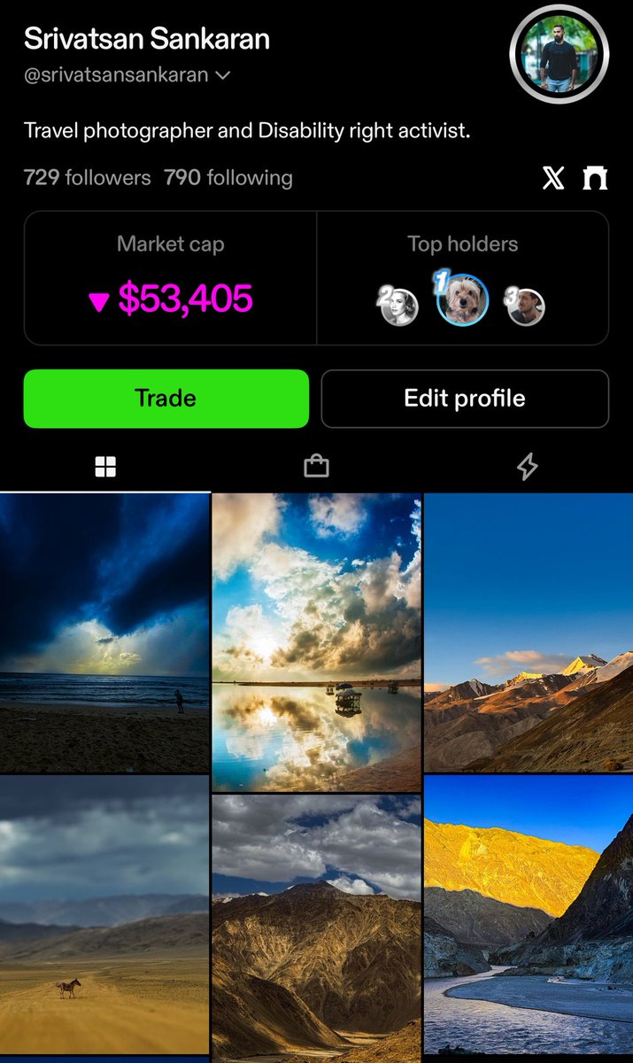 Gm gm

My profile in <a href="/zora/">$zora</a> 💙

Do support my creators coin 

zora.co/@srivatsansank…
