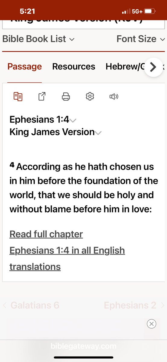Oh I wonder how long before the foundation he hath chosen us and how long he had known us like from old time past before creation?