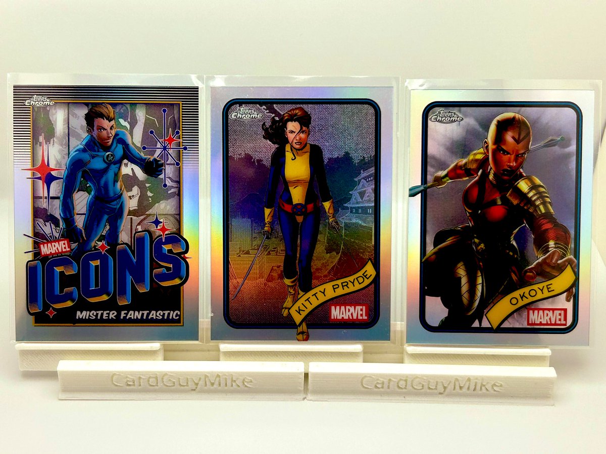 CGMPokeStacks ($5bmwt $1 pwe)

Reed Richard’s $2
Sue storm $2
Omega red /299 $7
Icons fantastic $2
Pryde $2
Okoye $2