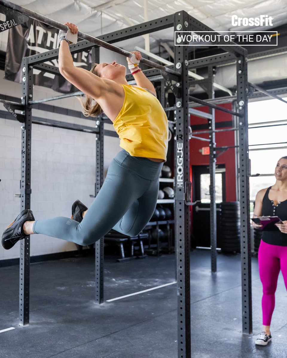 Workout of the Day
Wednesday 250730

Fran

21-15-9 reps for time of:
Thrusters
Pull-ups

♀ 65 lb
♂ 95 lb

Compare to 240325.
Post time to comments.

📍 CrossFit Krypton in Chesapeake, Virginia

#CrossFit #WorkoutoftheDay