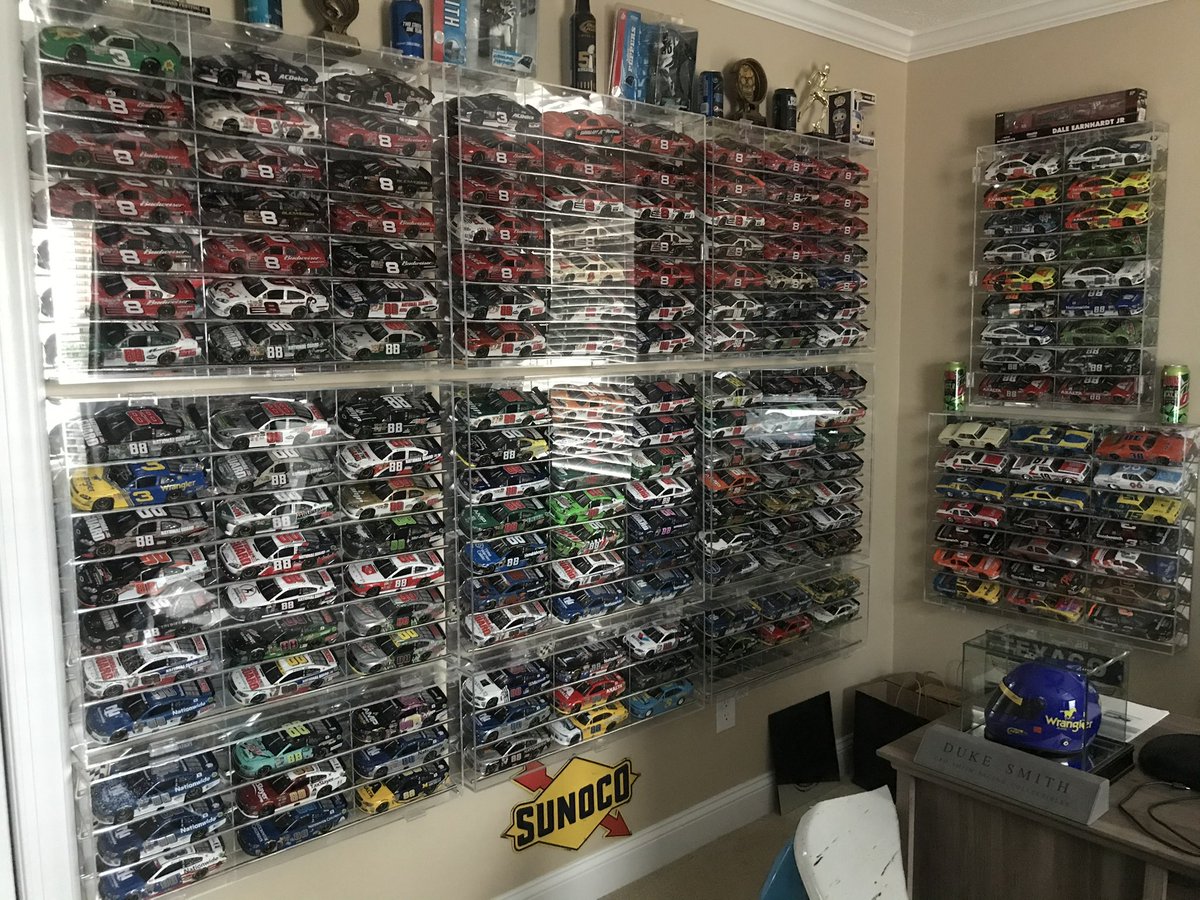 Hey <a href="/DaleJr/">Dale Earnhardt Jr.</a>, you guys featured my collection on today’s episode of the Download. I was hoping you’d get to see my collection of your diecast I had to sell to fund my race sim. So here they are. <a href="/DirtyMoMedia/">Dirty Mo Media</a>