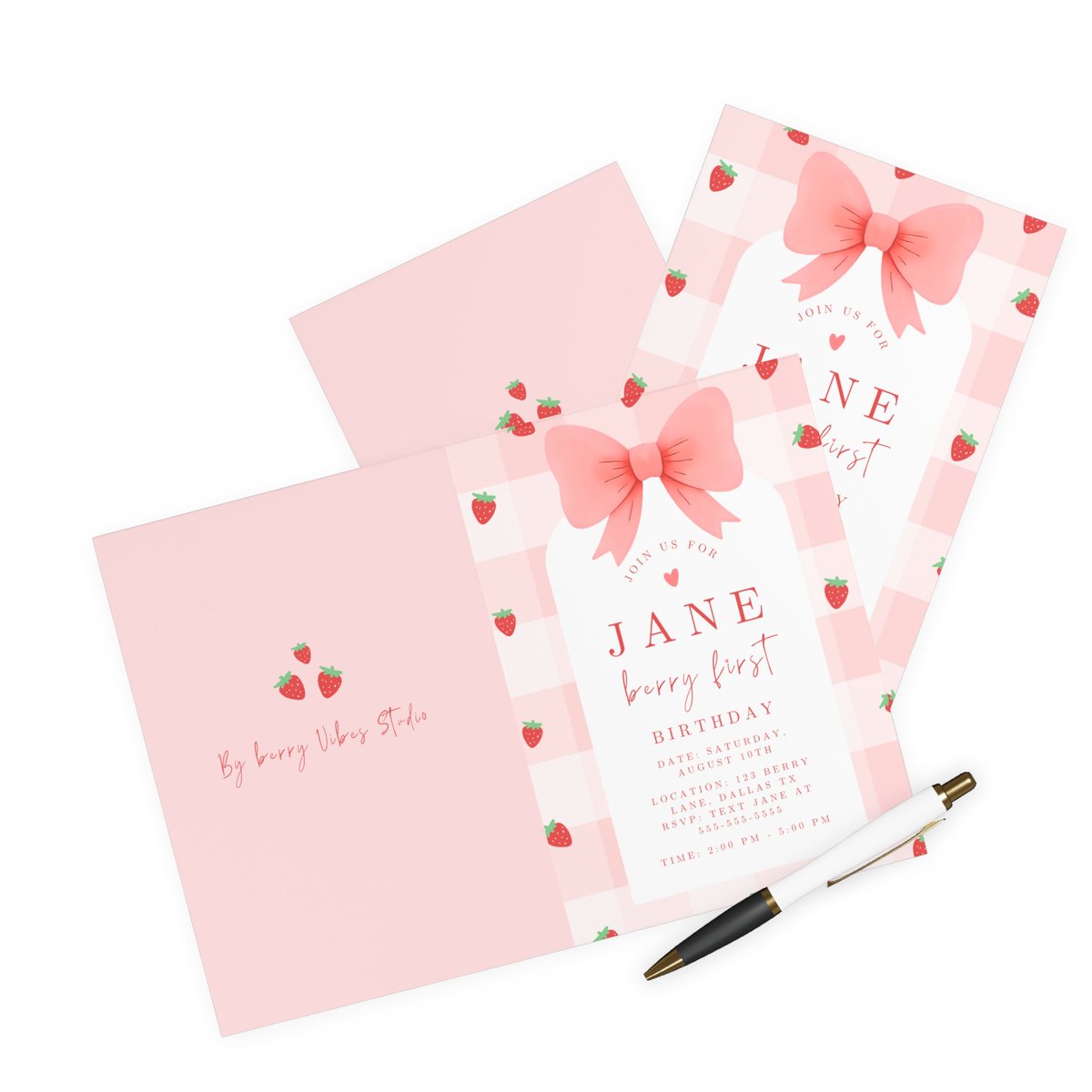 BerryVibesShop's tweet image. party planning? skip the stress 🍓
i made an editable birthday invite template you can customize in minutes (print or digital!)

link: berryvibesstudio.etsy.com