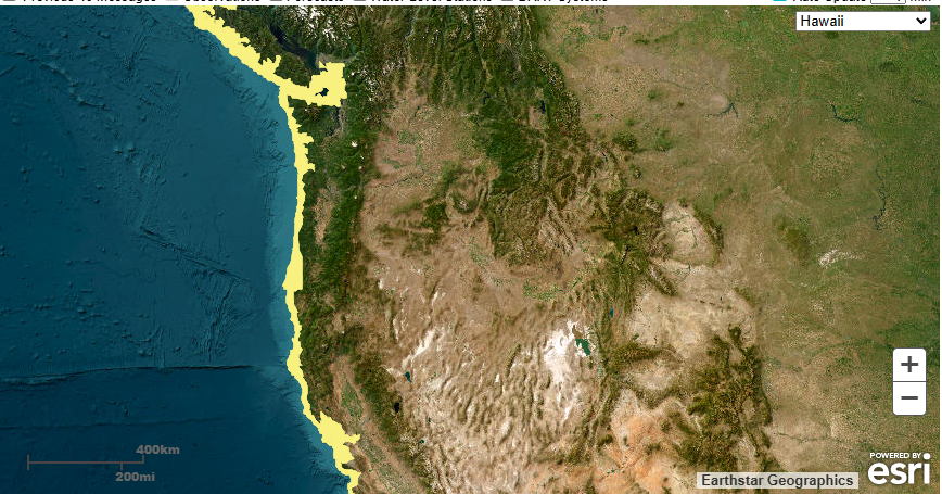 A TSUNAMI WATCH HAS BEEN ISSUED FOR THE OREGON AND WASHINGTON COAST #orwx #wawx