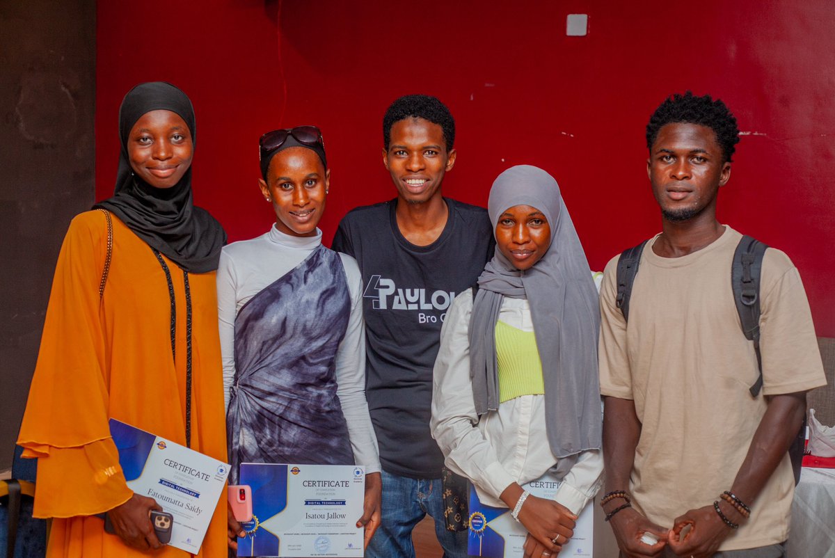 The future is digital, and it's youth-led.
Yaa Allah thank you for making it possible that I started and completed my foundation in Digital Technology <a href="/GomindzAcademy/">Gomindz Academy</a>. 
It’s just the beginning of something great InshaAllah.