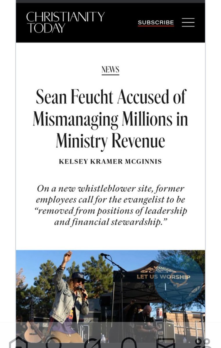 <a href="/seanfeucht/">Sean Feucht</a> Ya they learned all about what a grifting hater you are.

Go home #MAGA #trash