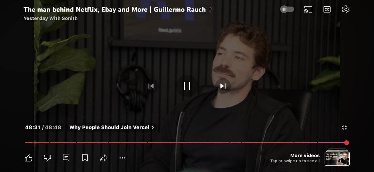 <a href="/_sonith/">Sonith</a> : pitch Vercel
<a href="/rauchg/">Guillermo Rauch</a> : it’s where you can make your dream come true

Absolute mic drop line.