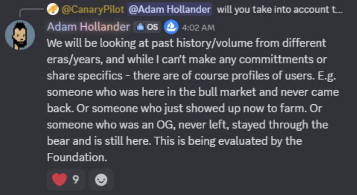 I feel like the web3 space has difficulty with reading comprehension and synthesizing information. This screenshot that is going around isn’t saying what you think it’s saying. It’s just saying they are evaluating everyone. It’s NOT even saying one is more important than the
