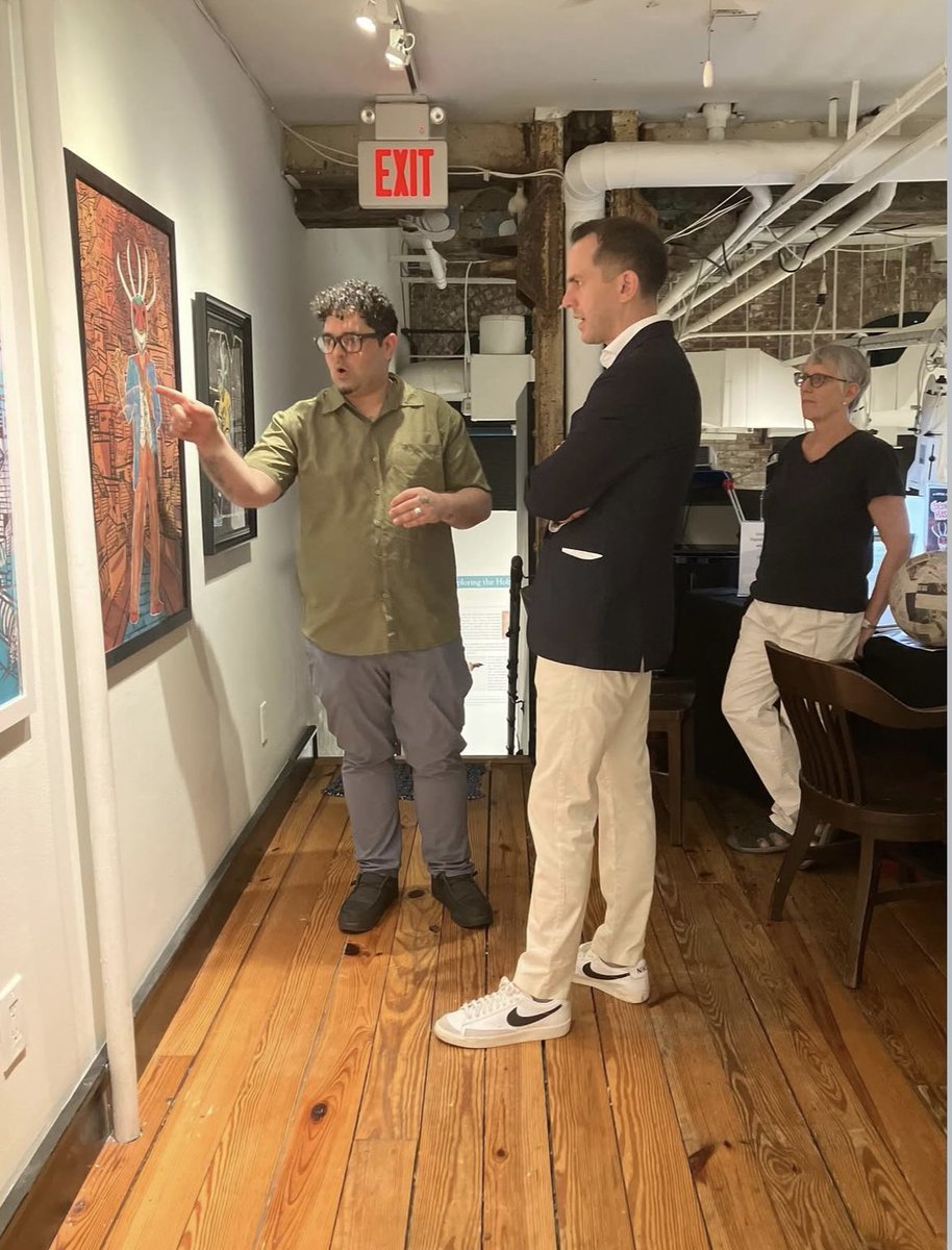 Rep. Rob Menendez (@repmenendez) on Twitter photo 📍<a href="/HobokenMuseum/">Hoboken Museum</a> for Bebe Bambu’s Coconut Mask Expo 🥥🇵🇷
🎨 This is one of my favorite spaces - so much packed into the museum. And a place for artists like Bebe Bambu to exhibit their incredible work!
Thanks for showing us around! Until the next time! 🫶 📍<a href="/HobokenMuseum/">Hoboken Museum</a> for Bebe Bambu’s Coconut Mask Expo 🥥🇵🇷
🎨 This is one of my favorite spaces - so much packed into the museum. And a place for artists like Bebe Bambu to exhibit their incredible work!
Thanks for showing us around! Until the next time! 🫶
