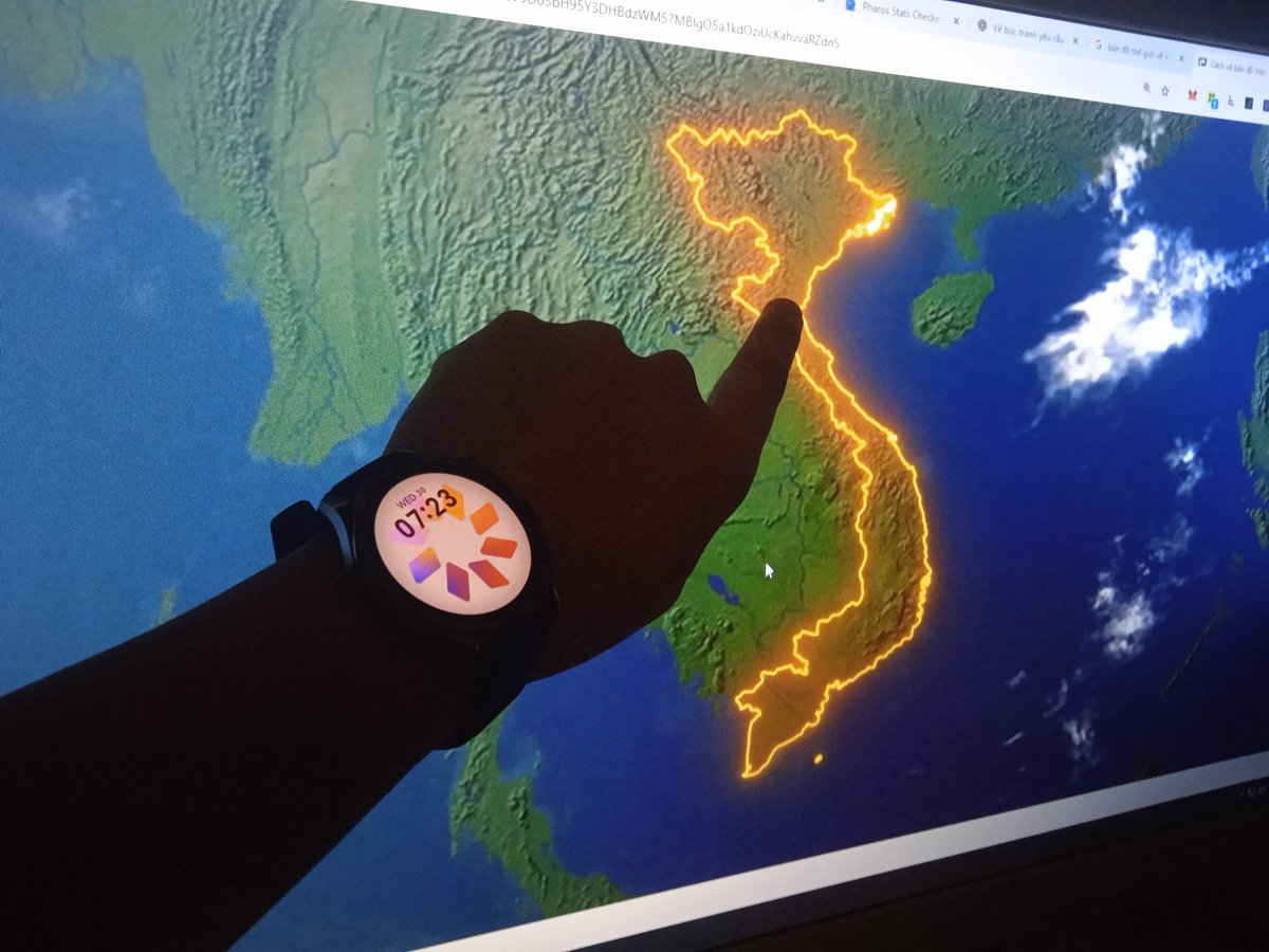 BaTrinh99's tweet image. What do you guys think of this photo? 📷📸

Is it an AI product... 🖲️🖲️

No, This is my arm — and this is the moment I wish Yupp would come to Vietnam ✈️✈️✈️✈️

Even though it's just a finger pointing on a map, it's an affirmation: "Yupp is here, ready to make a difference."💪…