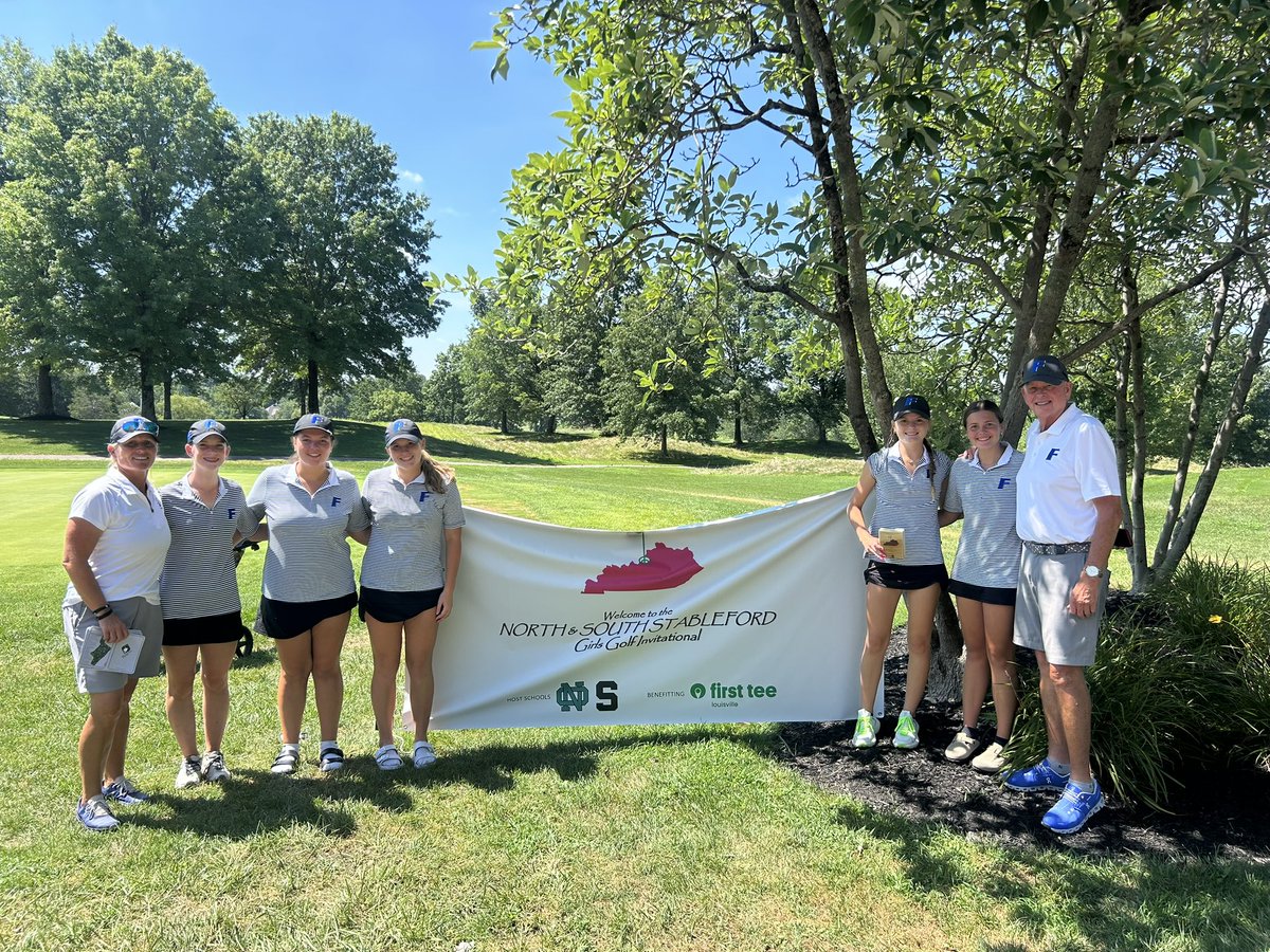 Thanks to the Franklin Golf Club for sponsoring our girls in the Indiana North vs Kentucky South Stableford Shootout at Polo Fields in Louisville . Addi Bright with a 5th place individual finish to help North get the win. <a href="/indianahsgolf/">Indiana HS Golf</a> <a href="/GoGrizzlyCubs/">Franklin Athletics</a>