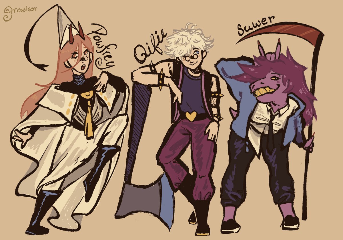 whimsicalico_'s tweet photo. yea #chainsawman #witchhatatelier #DELTARUNE https://t.co/zkjIrWzdr3